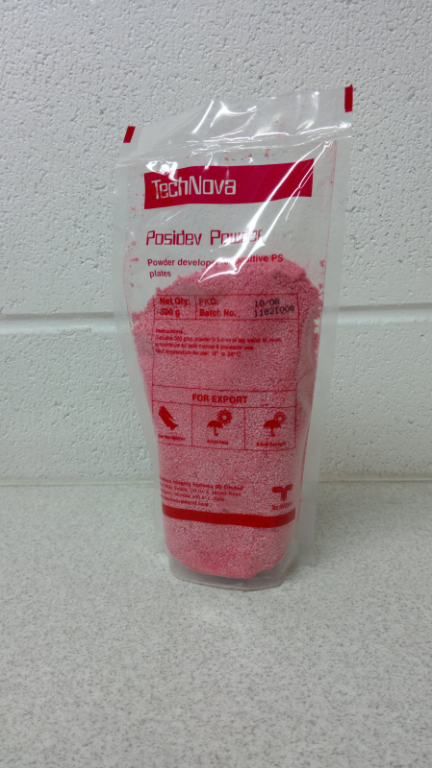 Positive Plate Developer Past Best Use By Date